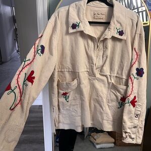 We The Free embroidered top